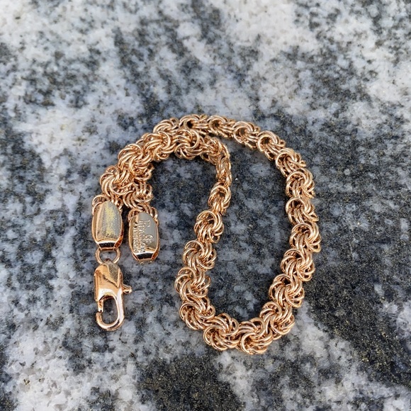 💎Chain-BRACELET Gold  Plated 8.5'' - Picture 5 of 11